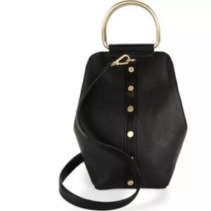 𝅺sam Edelman Madalynn Pebbled Leather Shoulder Bag Leather Crossbody Buck…